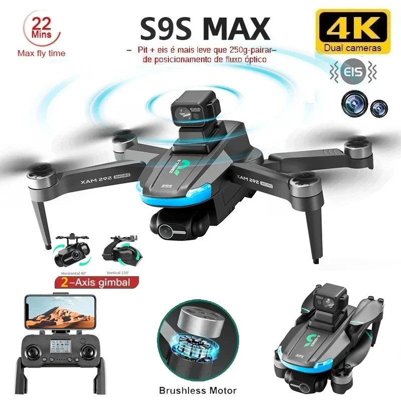 Drone Camera 4K - NEUE S9S MAX MINI Drone 4K