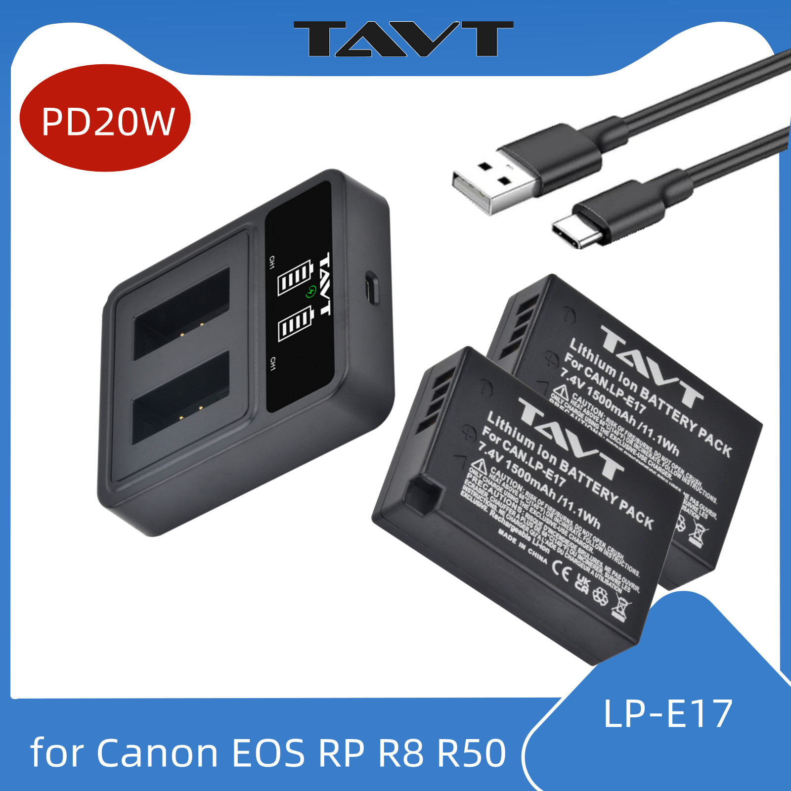 Canon Camera Eos R50 - LP-E17 LPE17 LP E17 Kamera Akku