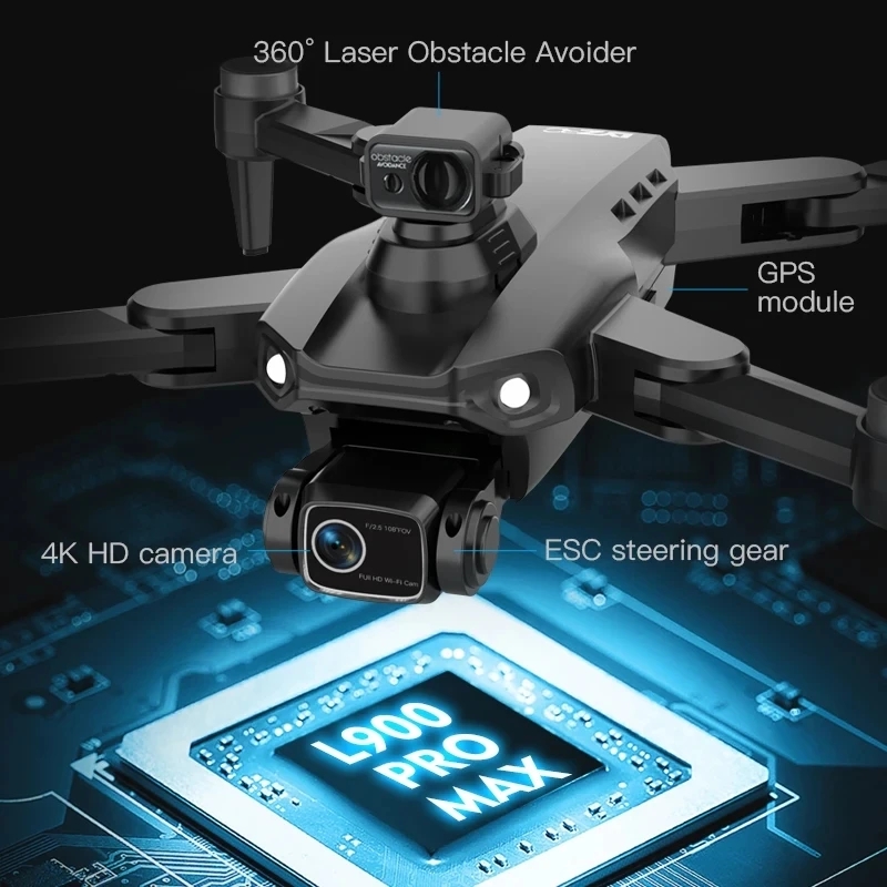 L900 Pro MAX GPS-Drohne 4K Pro – Drone Camera Wide Angle Bewertung und Preis
