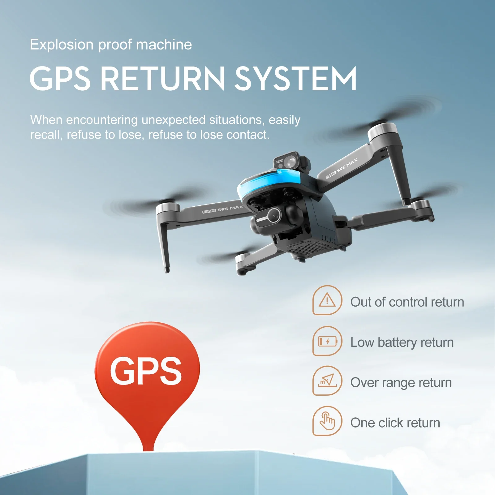 NEUE S9S MAX MINI Drone 4K 2-A – Drone Camera 4K Bewertung und Preis