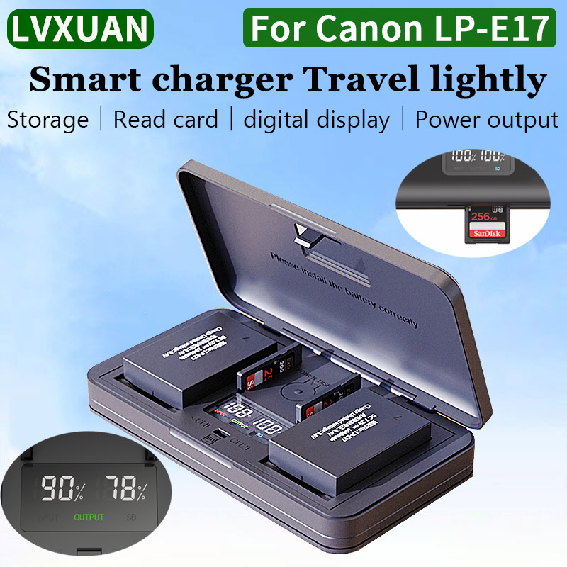 LVXUAN LP-E17 Akku-Ladegerät,  – Canon Camera Eos R50 Bewertung und Preis
