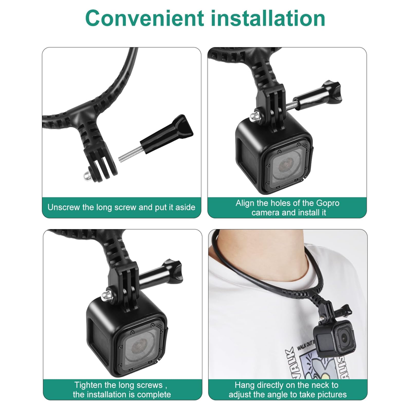 Neck Mount Halskette Halter Ka – Drone Camera Action Bewertung und Preis